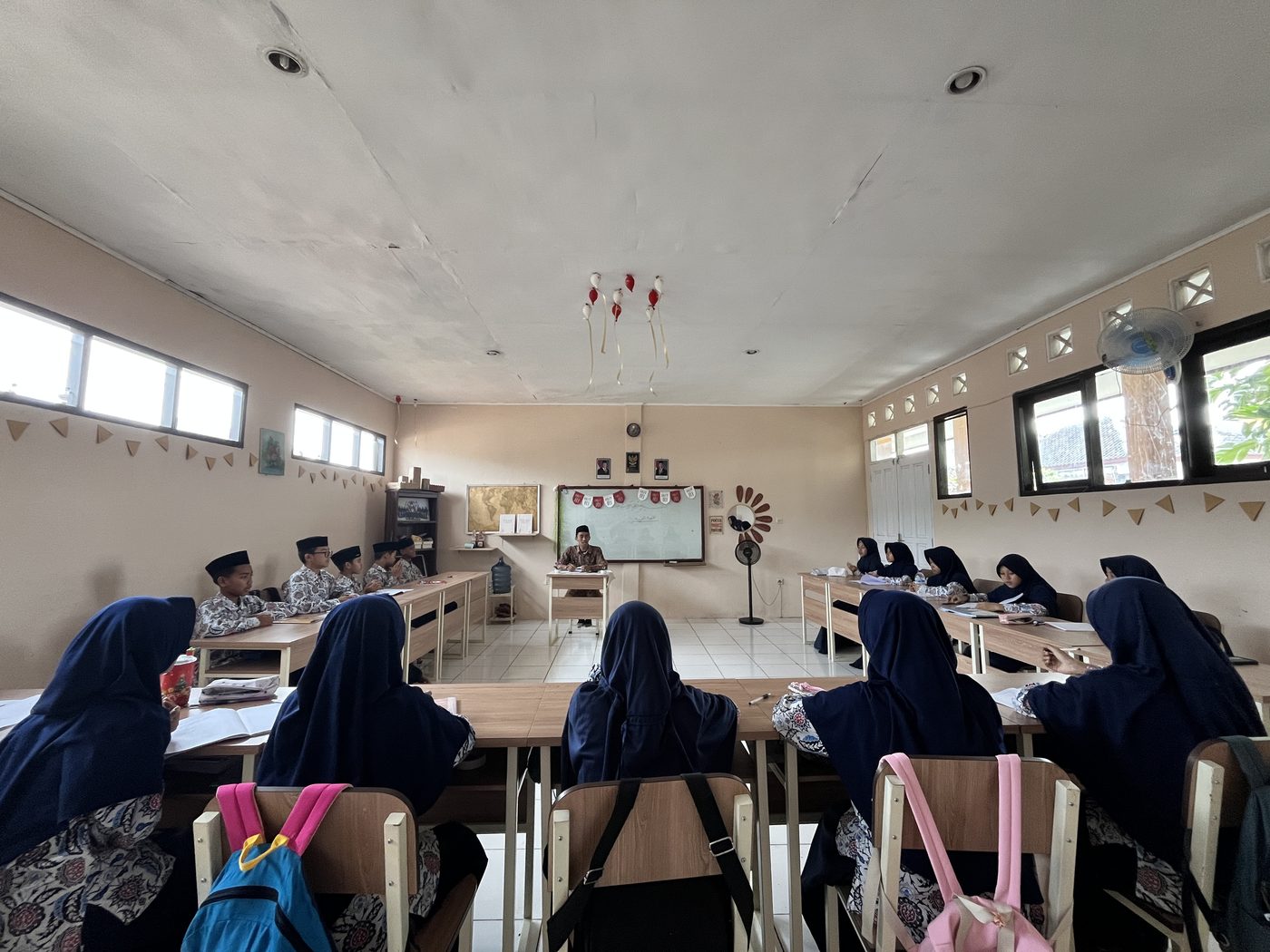 Ruang Kelas Nyaman dan Modern